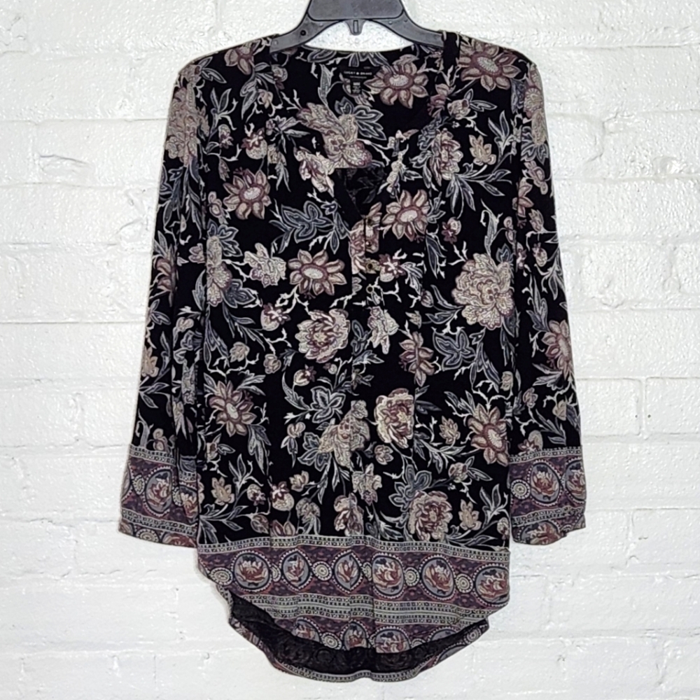 Lucky Brand Patterned Top